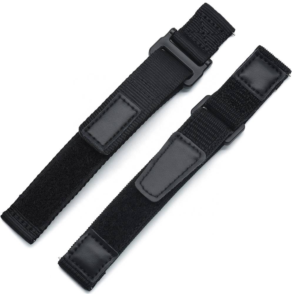 Military Magic Tape Nylon Soft Breathable Hook Loop Sport Quick Release Watch Band Replacement Watch Strap Velcroes